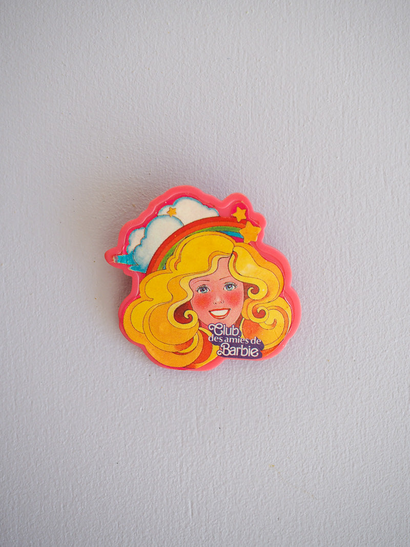 Badge Le club des amies de Barbie collector