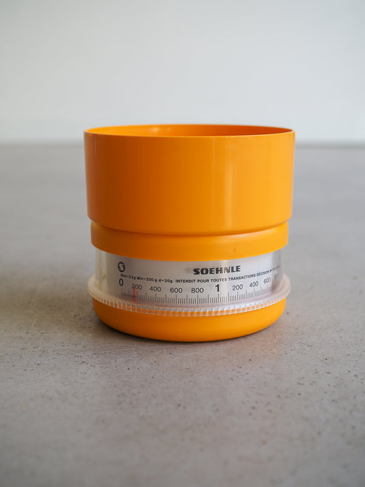 Balance de cuisine orange vintage Soenlhe