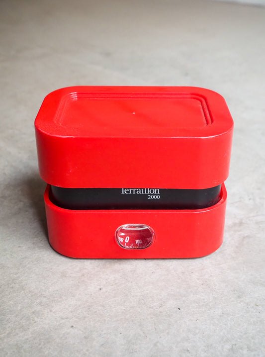 Balance de cuisine rouge vintage Terraillon 2000