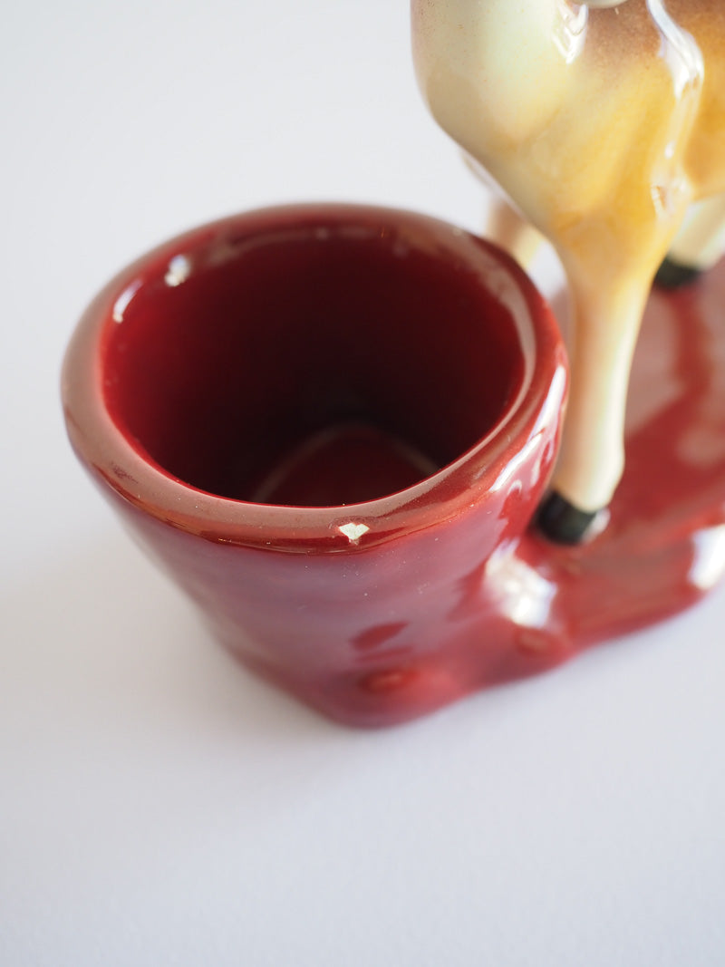 Cache pot biche Vallauris
