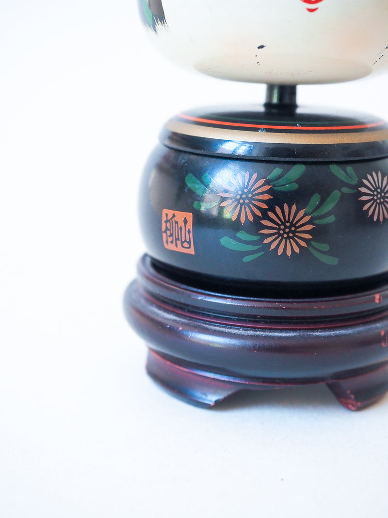 🎎 Boîtes poupée Kokeshi vintage – Made in Japan