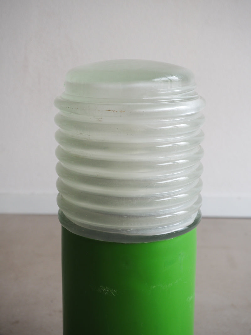 Grande lampe à poser plastique et verre