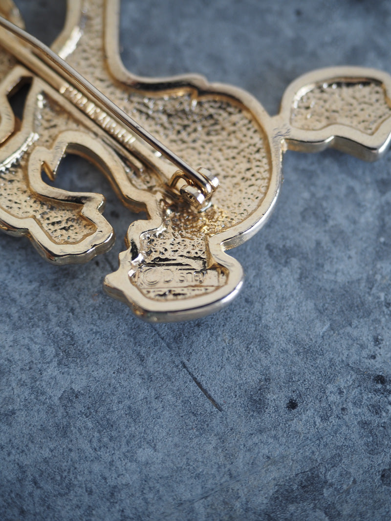 Grande broche Donald Duck vintage