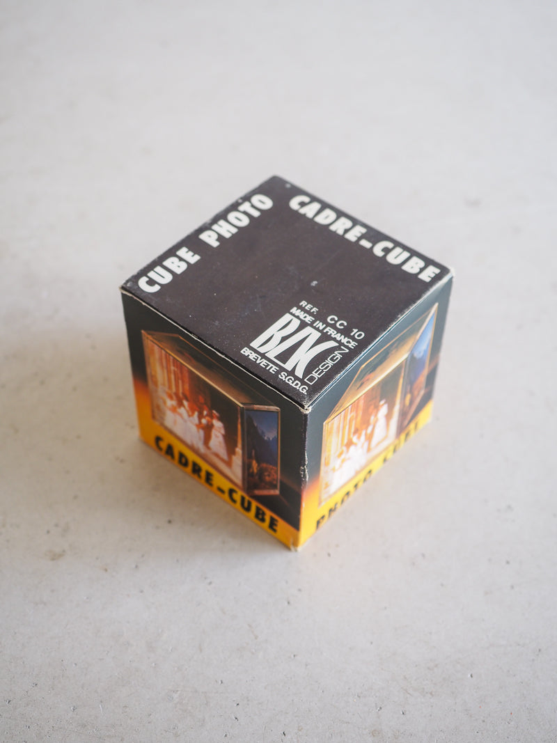 Cadre-cube photo vintage neuf