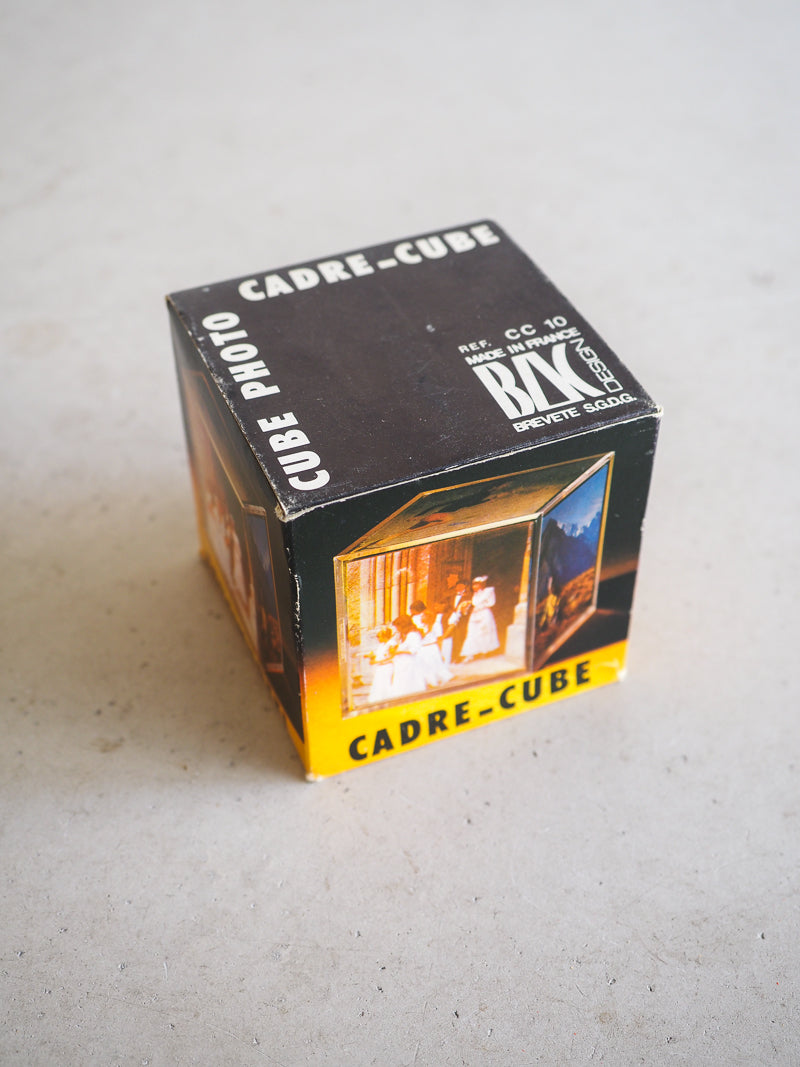 Cadre-cube photo vintage neuf