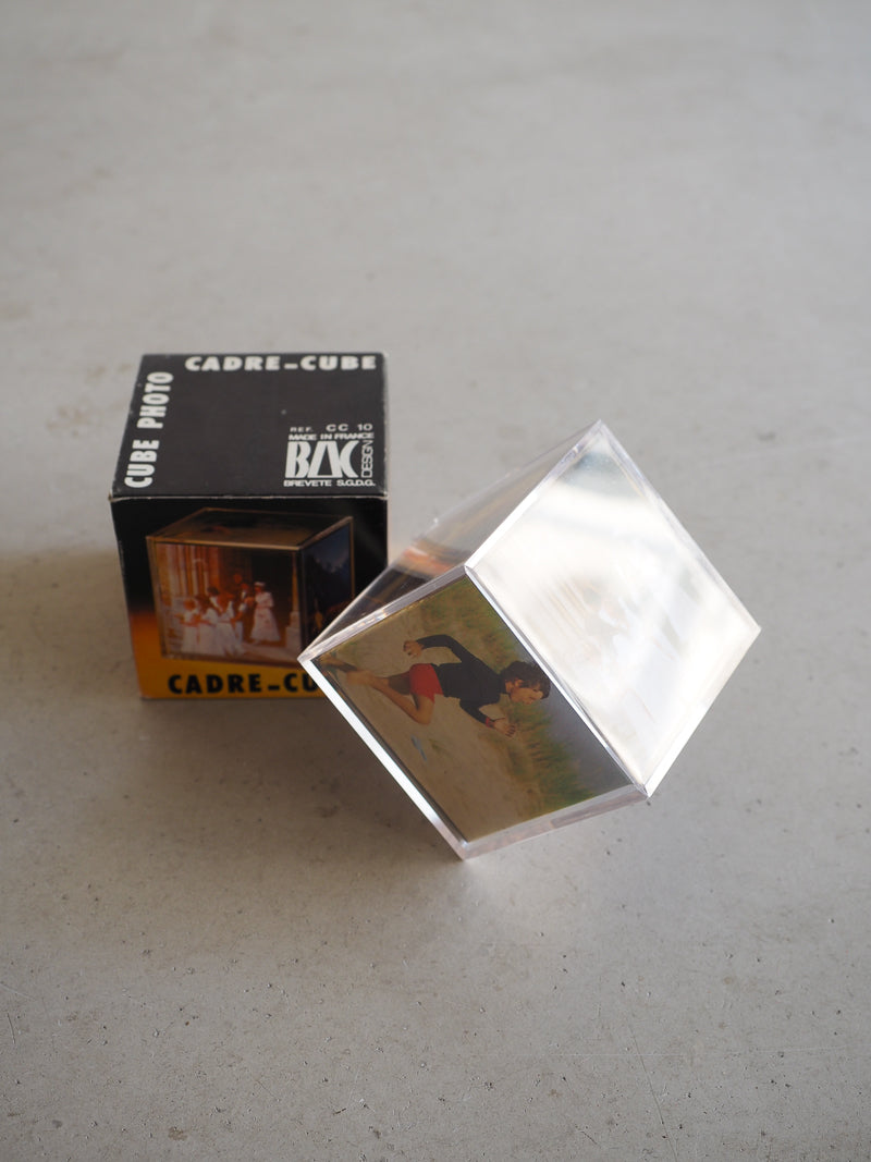 Cadre-cube photo vintage neuf