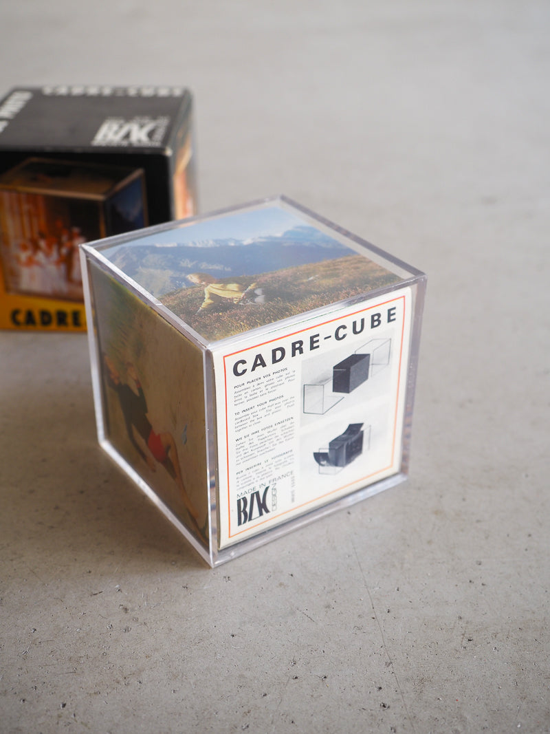 Cadre-cube photo vintage neuf