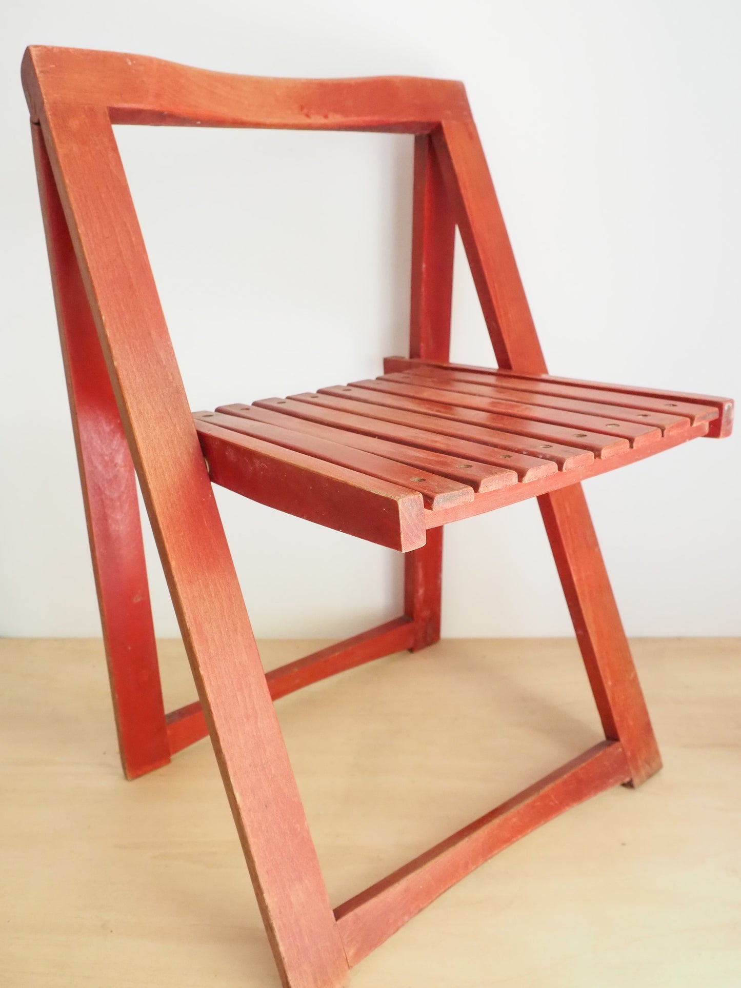 Chaise pliante vintage Trieste – Aldo Jacober pour Alberto Bazzani - 1