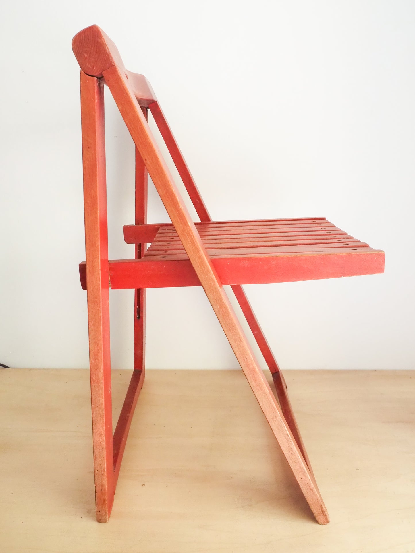 Chaise pliante vintage Trieste – Aldo Jacober pour Alberto Bazzani - 1