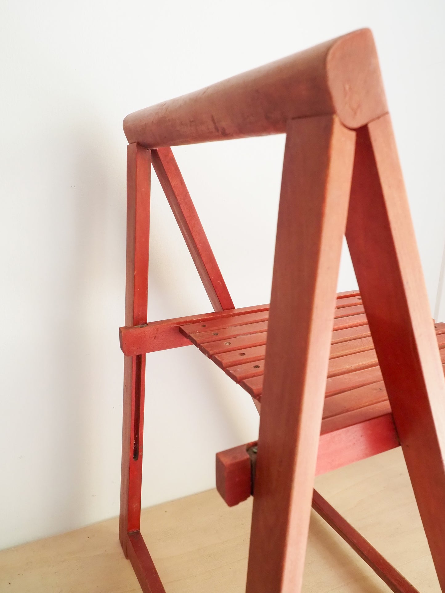 Chaise pliante vintage Trieste – Aldo Jacober pour Alberto Bazzani - 1