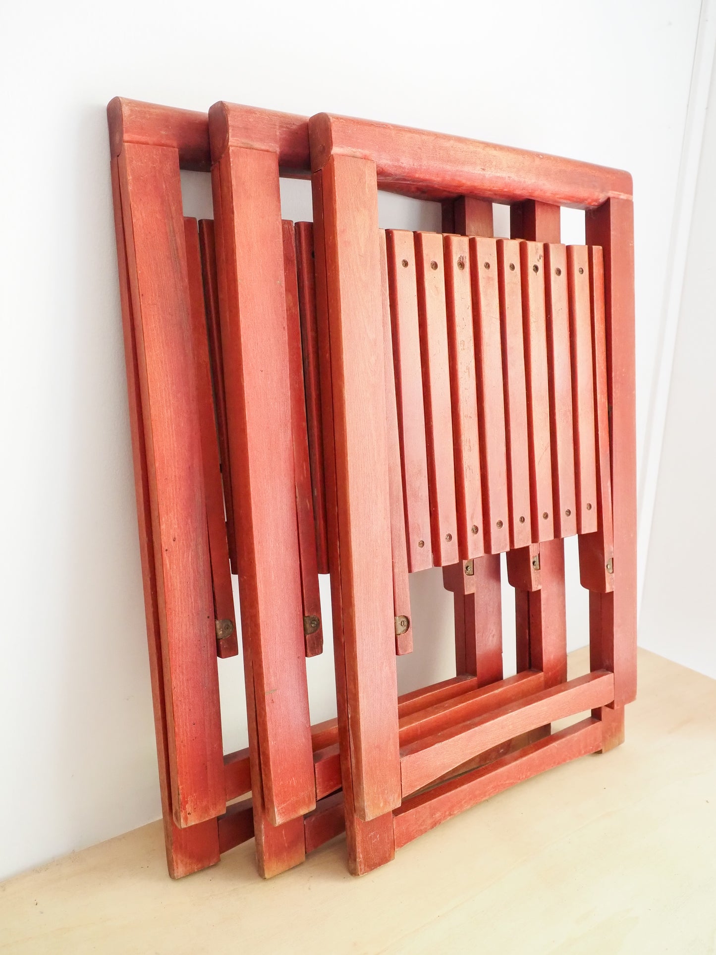 Chaise pliante vintage Trieste – Aldo Jacober pour Alberto Bazzani - 3