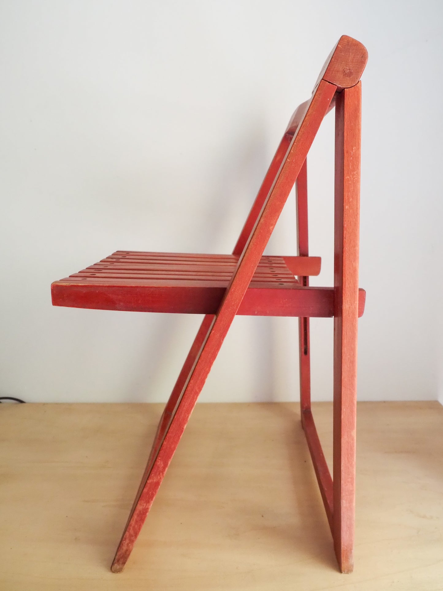 Chaise pliante vintage Trieste – Aldo Jacober pour Alberto Bazzani - 3