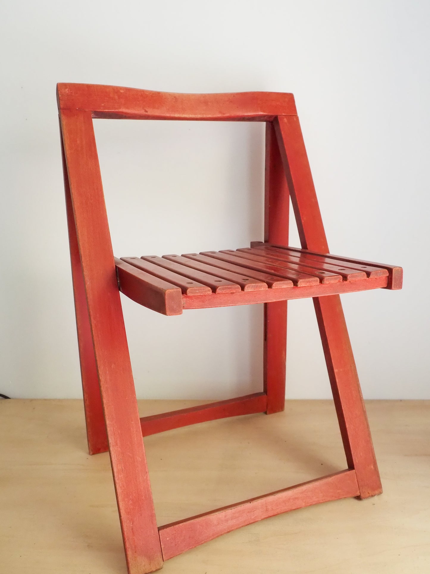 Chaise pliante vintage Trieste – Aldo Jacober pour Alberto Bazzani - 3