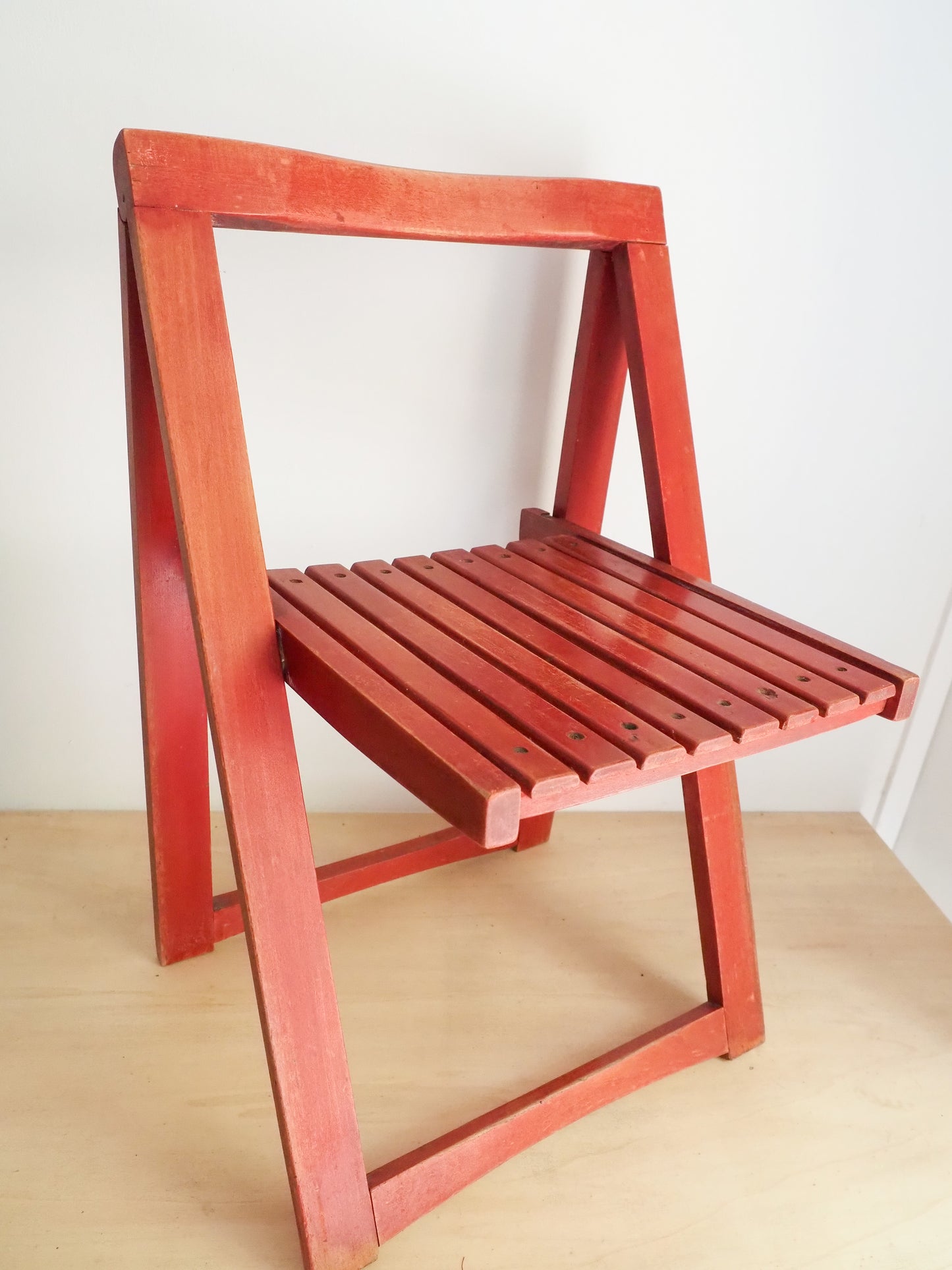 Chaise pliante vintage Trieste – Aldo Jacober pour Alberto Bazzani - 3