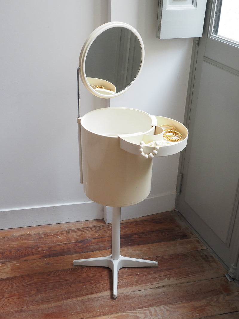 Coiffeuse coffret vintage – Space Age, attribué Bremshey & Co