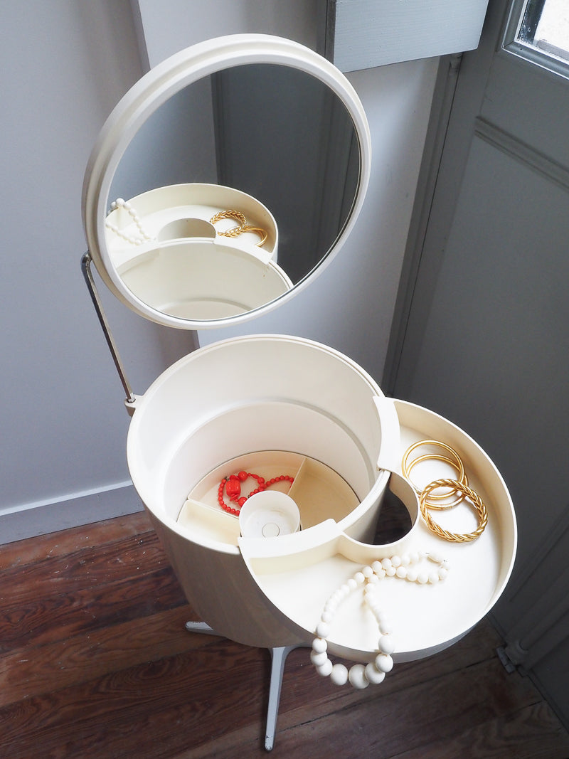 Coiffeuse coffret vintage – Space Age, attribué Bremshey & Co