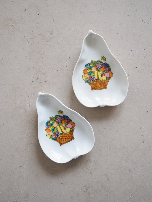2 ramequins poire