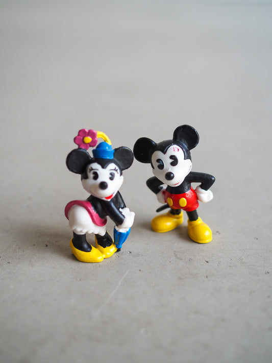 Lot de figurines Mickey et Minnie Bully