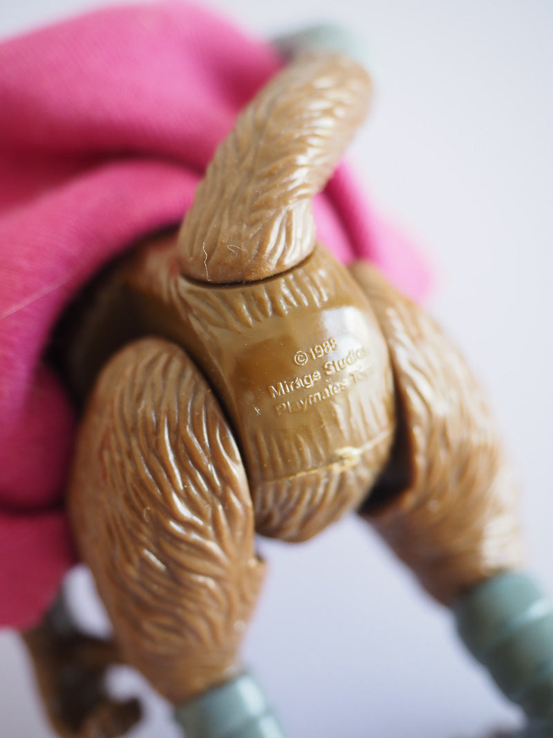 2 figurines Tortues Ninja Maître Splinter et Shredder 1988