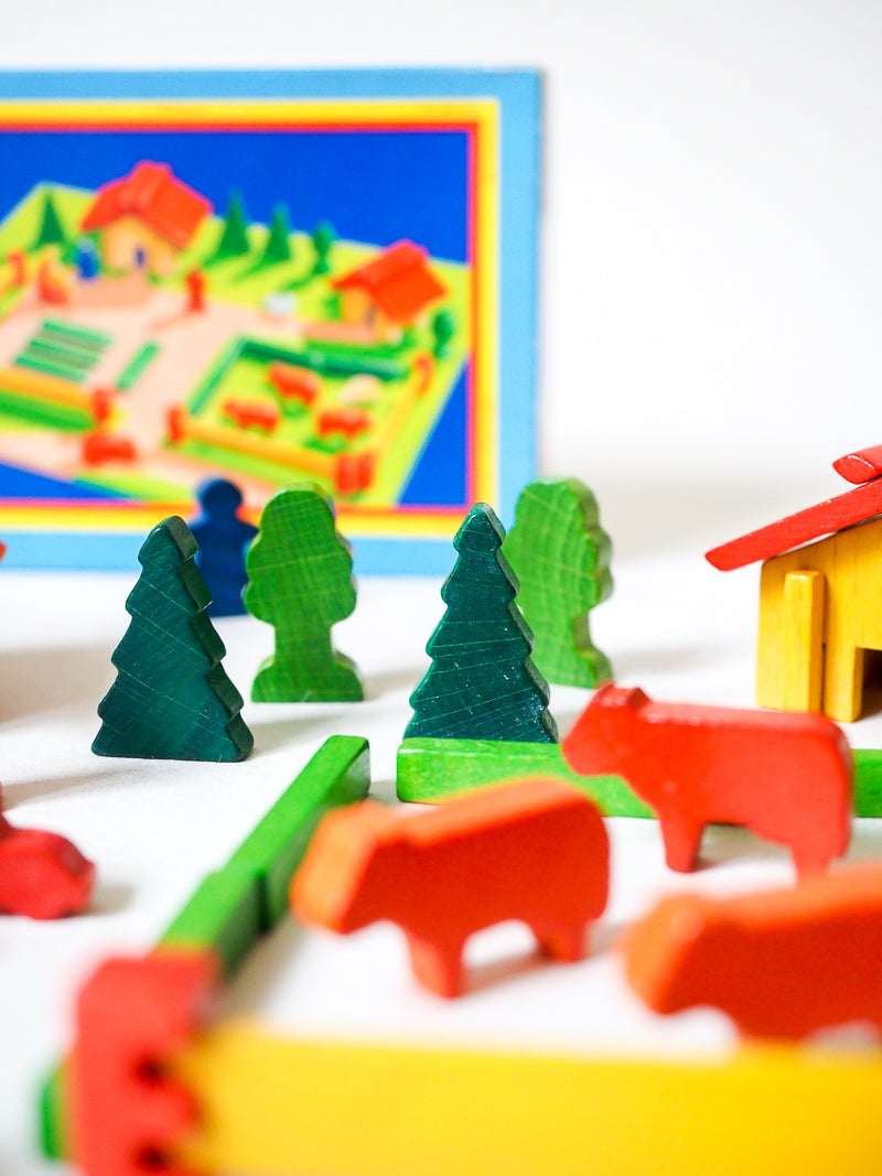 Rare Jeux en bois Swiss chalet - Dusyma