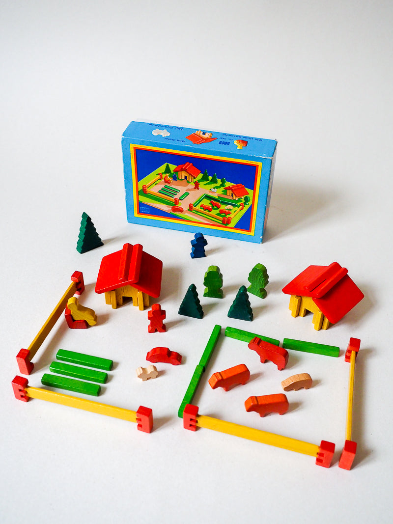 Rare Jeux en bois Swiss chalet - Dusyma