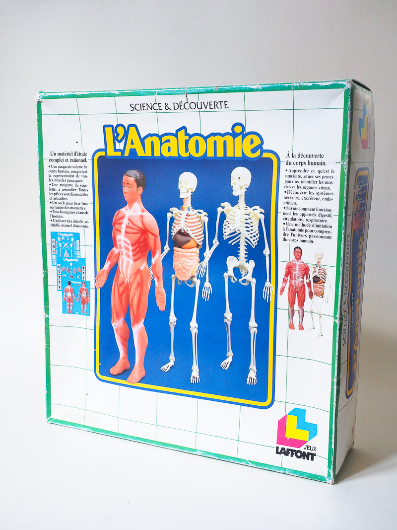 🧠 Jeu éducatif vintage – L’Anatomie – Jeux Laffont – Science & Découverte