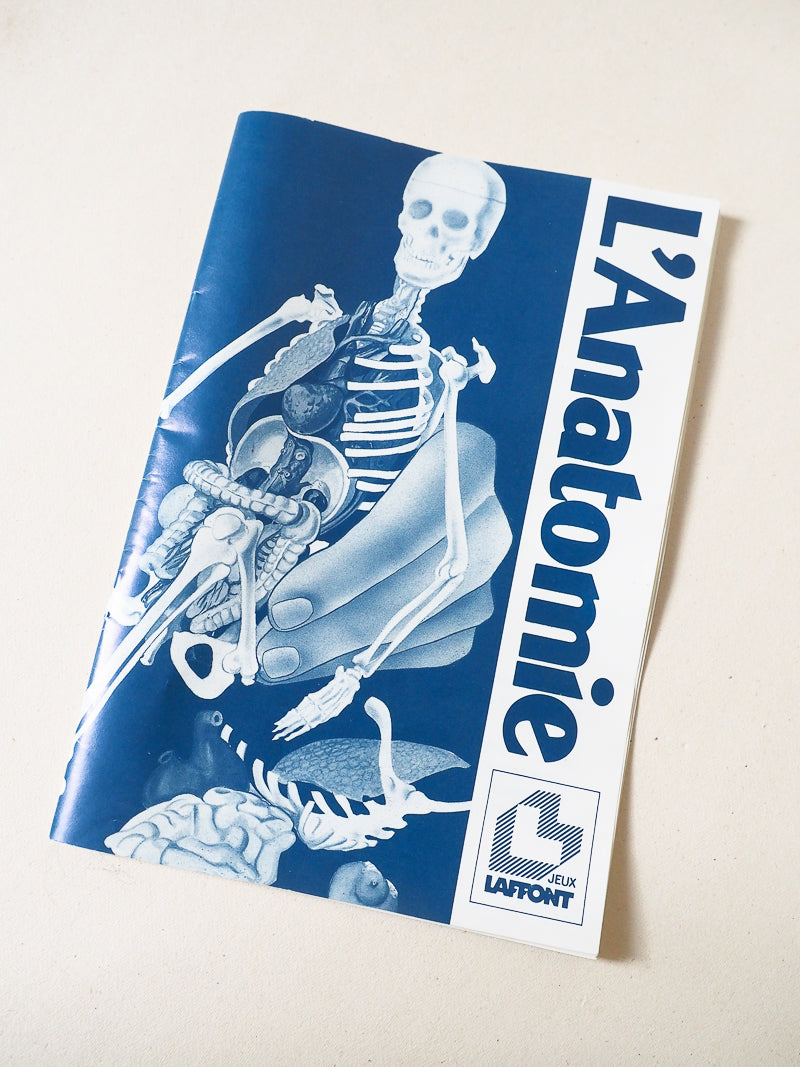 🧠 Jeu éducatif vintage – L’Anatomie – Jeux Laffont – Science & Découverte