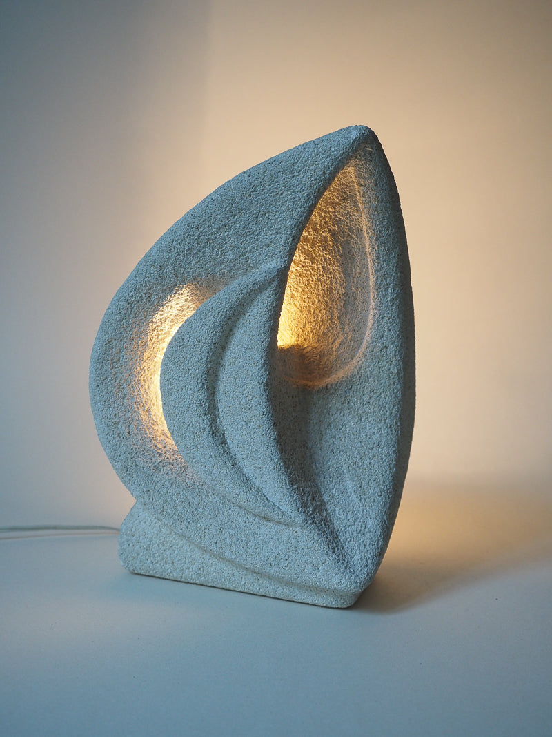 Lampe en pierre Albert Tormos - bateau