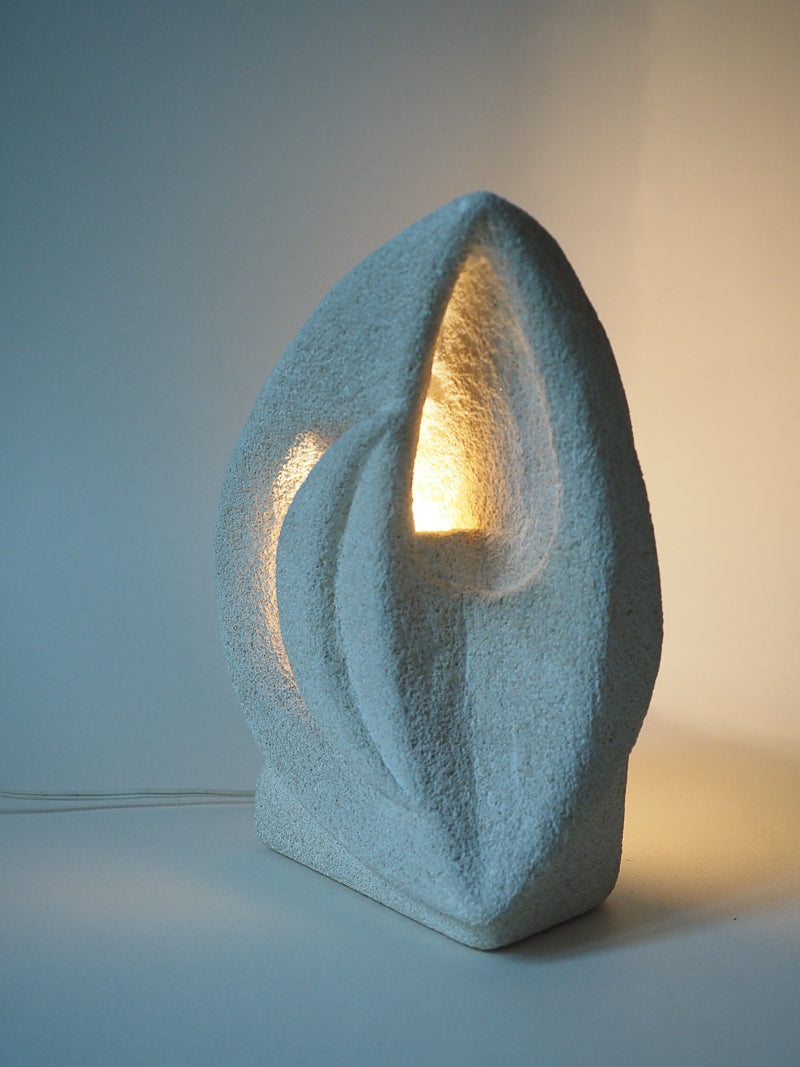 Lampe en pierre Albert Tormos - bateau