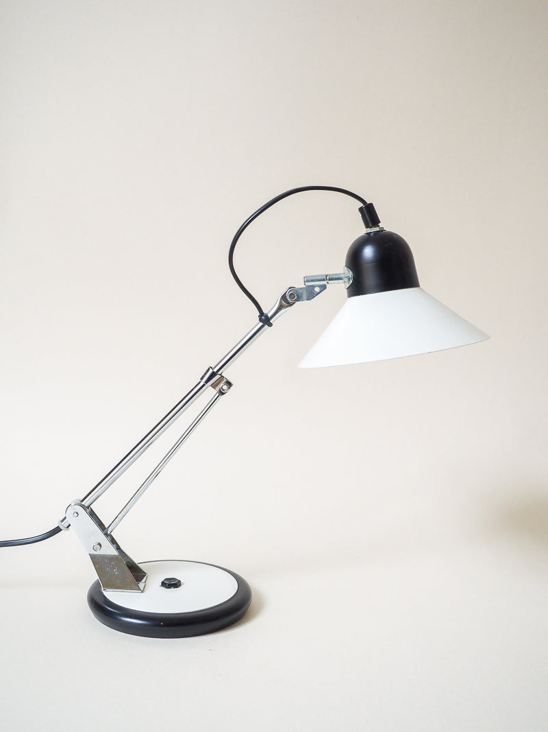 Lampe de bureau Aluminor chromé