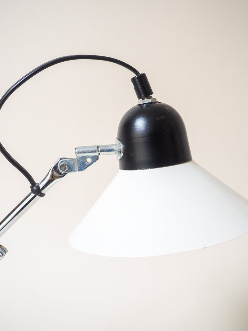 Lampe de bureau Aluminor chromé