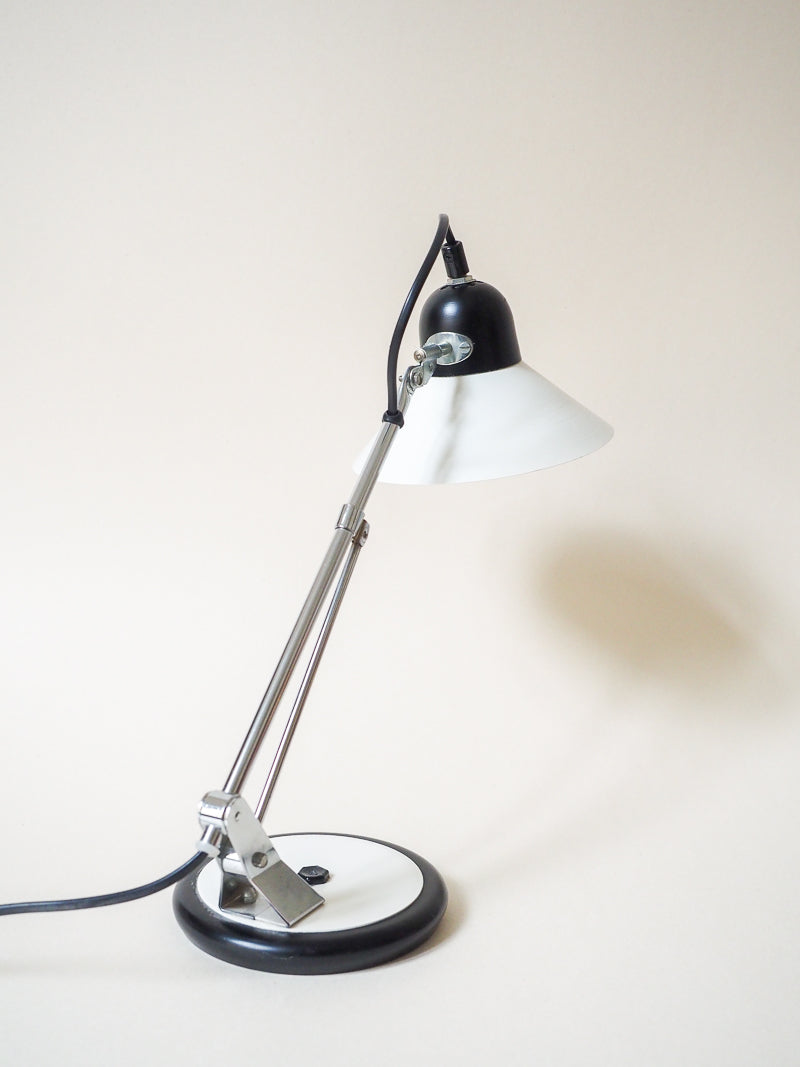 Lampe de bureau Aluminor chromé