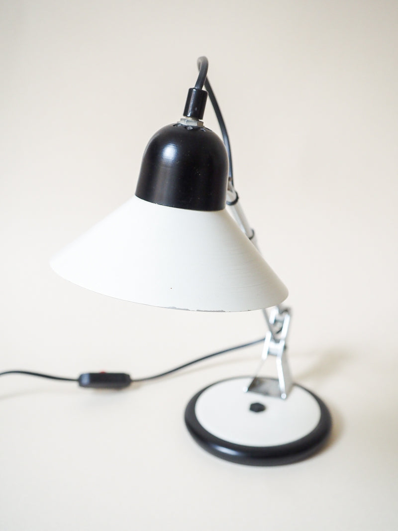 Lampe de bureau Aluminor chromé