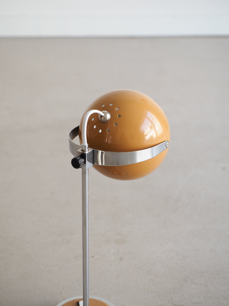 Lampe de bureau articulée camel vintage Eyeball