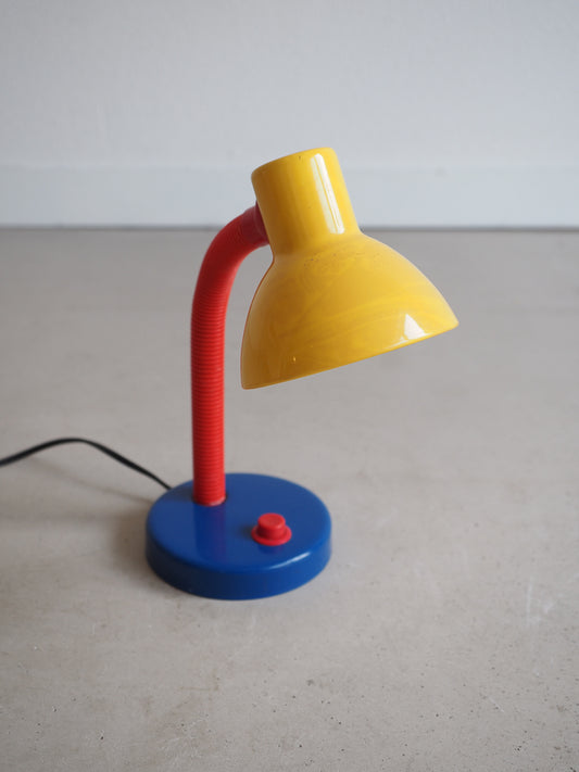 Petite lampe vintage colorée style Memphis