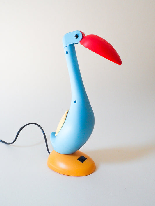 🦜 Lampe Toucan vintage années 90
