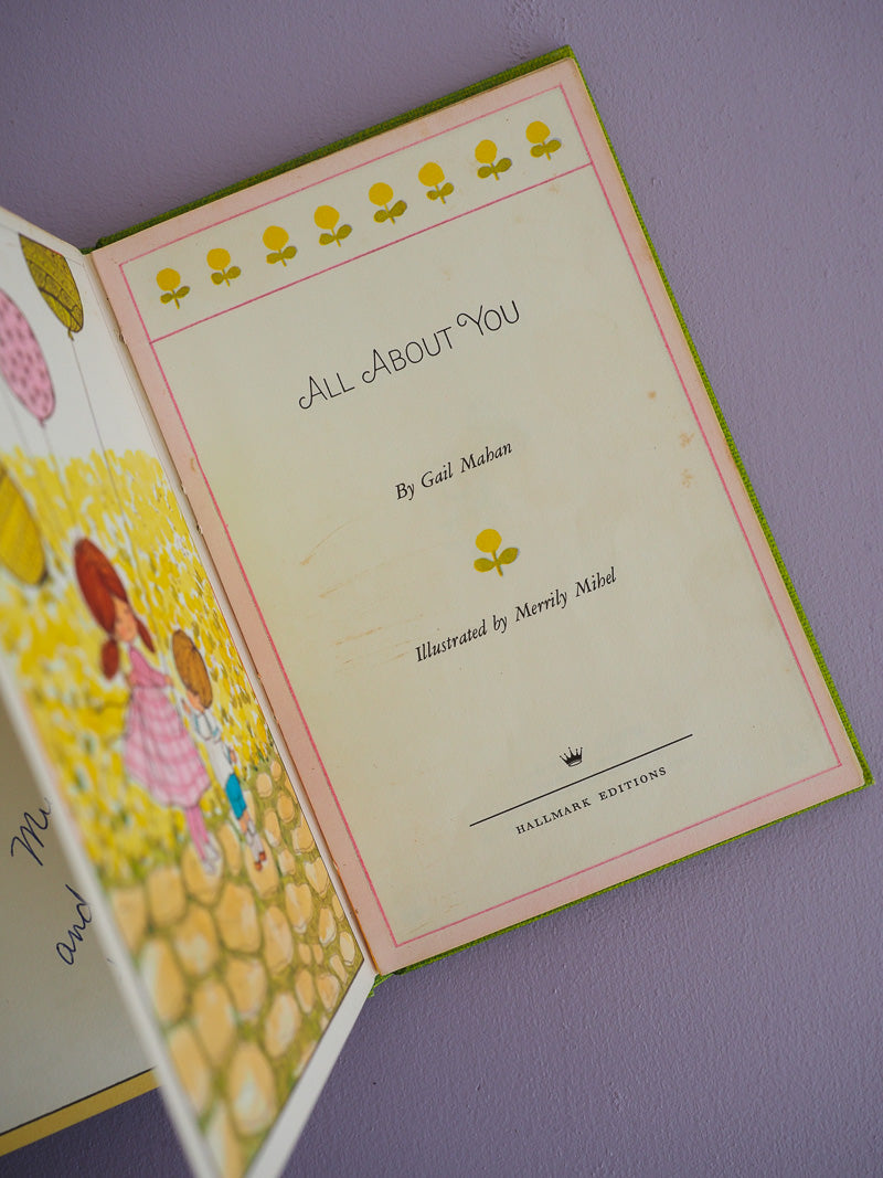 Livre enfant All about you