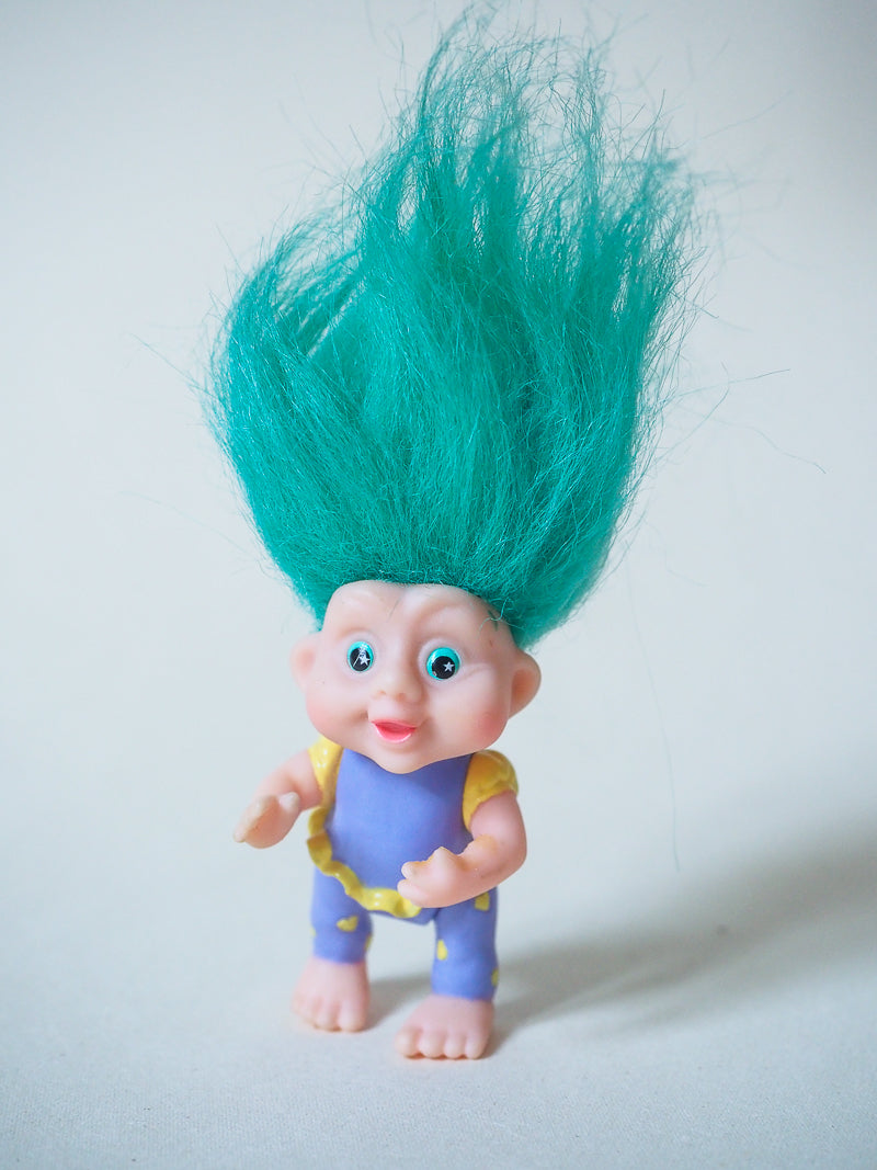 🧚‍♀️ Magic Troll Babies – “Flower Shower / Fountain & Frog” (1992) – Set vintage complet & rare