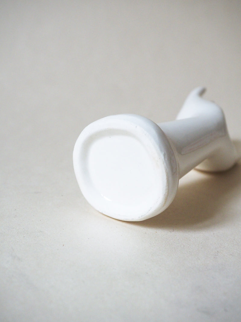 Main en porcelaine blanc - soliflore / porte-bijoux