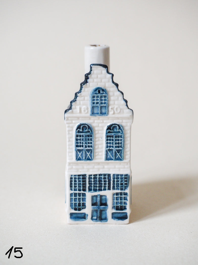 Maison hollandaise miniature Bleu de Delft pour KLM Airlines