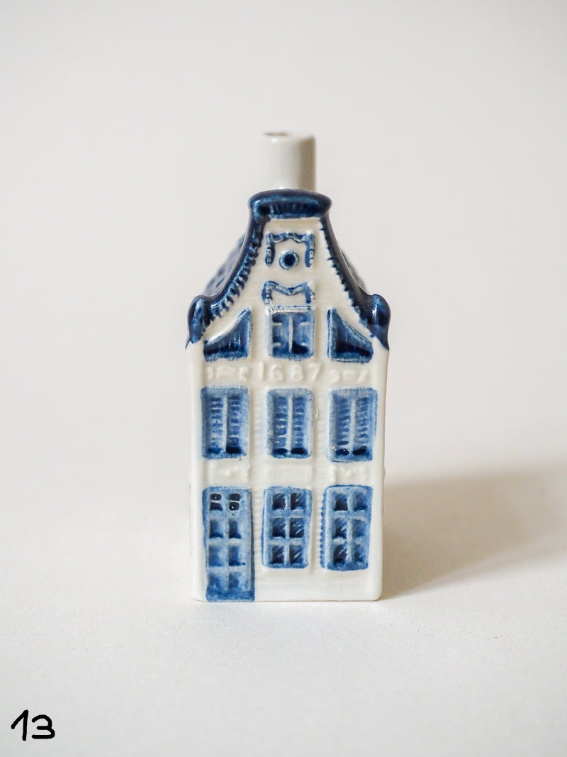 Maison hollandaise miniature Bleu de Delft pour KLM Airlines