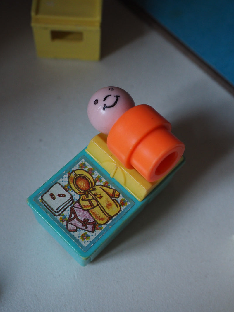 🏠 Fisher Price Little People – Play House vintage #952 – Maison + Personnages + Mobilier