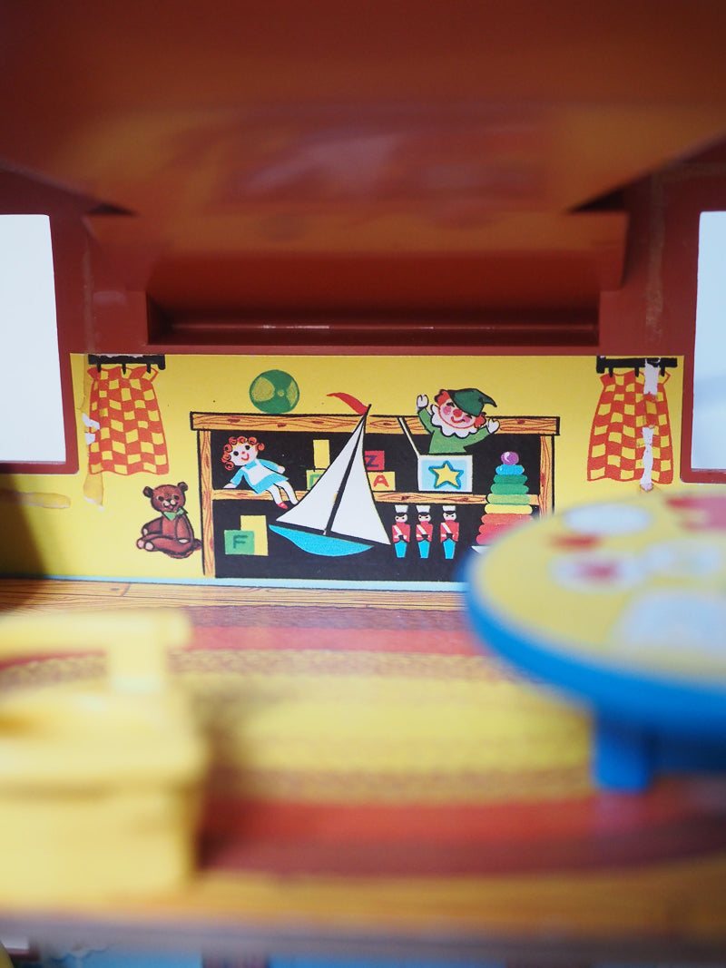 🏠 Fisher Price Little People – Play House vintage #952 – Maison + Personnages + Mobilier