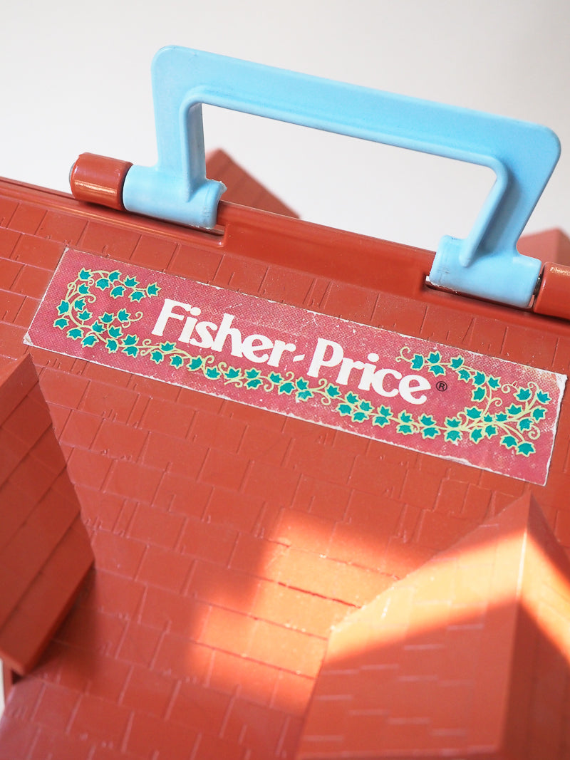 🏠 Fisher Price Little People – Play House vintage #952 – Maison + Personnages + Mobilier