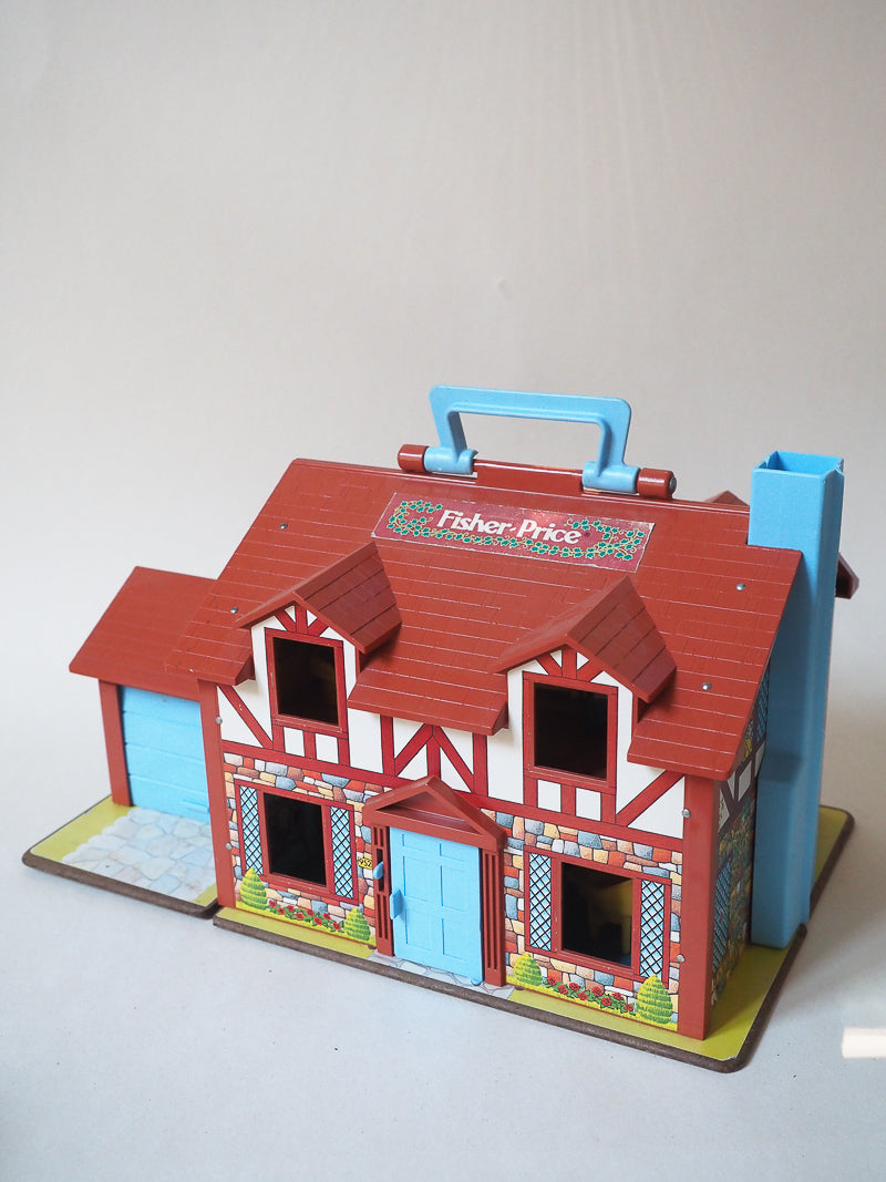 🏠 Fisher Price Little People – Play House vintage #952 – Maison + Personnages + Mobilier