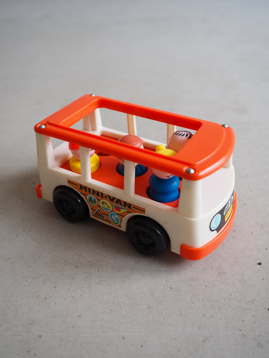 Mini Van orange Little People