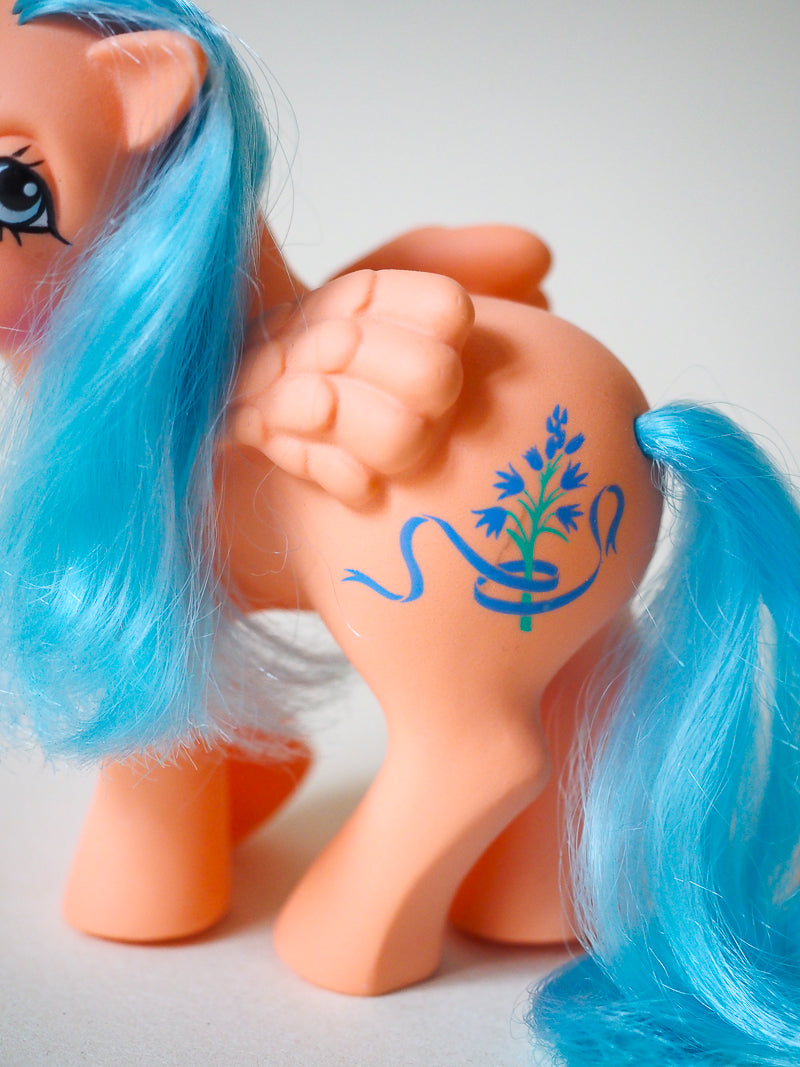 Mon Petit Poney G1 - Bluebell / Jacinthe - bouquet de fleurs Flower Pony - rare - 84