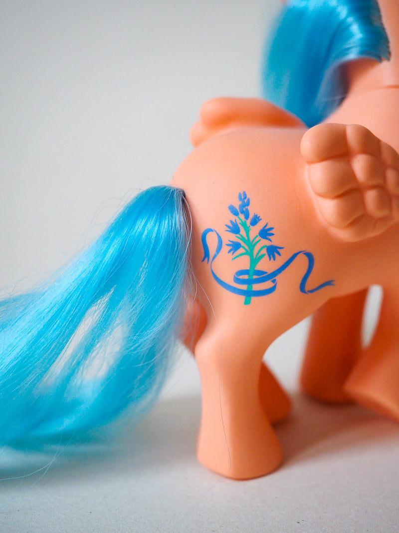 Mon Petit Poney G1 - Bluebell / Jacinthe - bouquet de fleurs Flower Pony - rare - 84