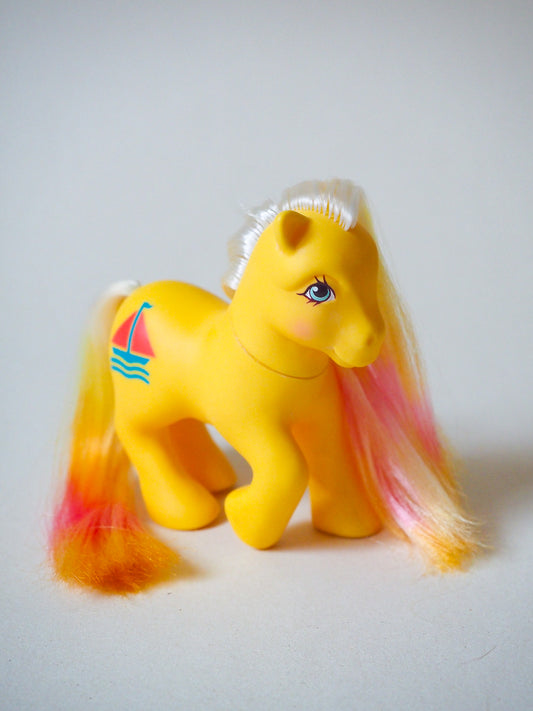 Mon Petit Poney G1 - Daddy Sunbright - Family Friends - rare - 85