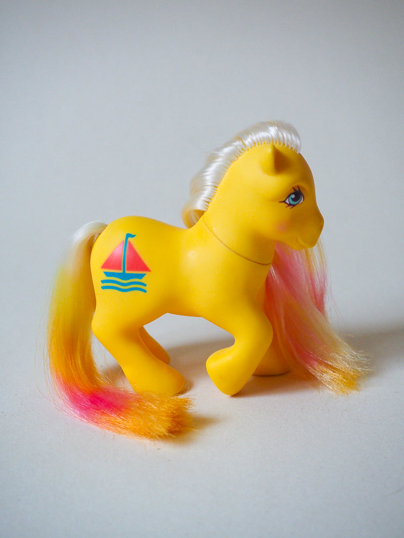 Mon Petit Poney G1 - Daddy Sunbright - Family Friends - rare - 85
